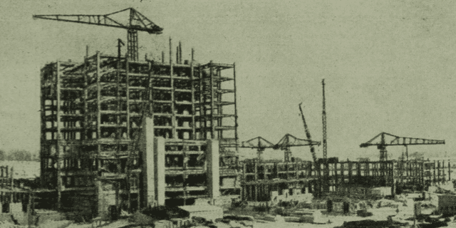 A Moszkvai Állami Egyetem építésénél alkalmazott épületszerkezeti megoldások